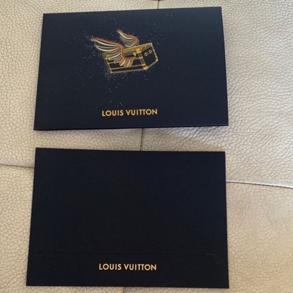 Louis Vuitton Holiday Card And Slot Envalope